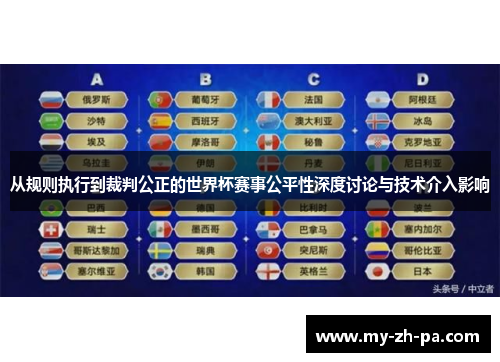 从规则执行到裁判公正的世界杯赛事公平性深度讨论与技术介入影响