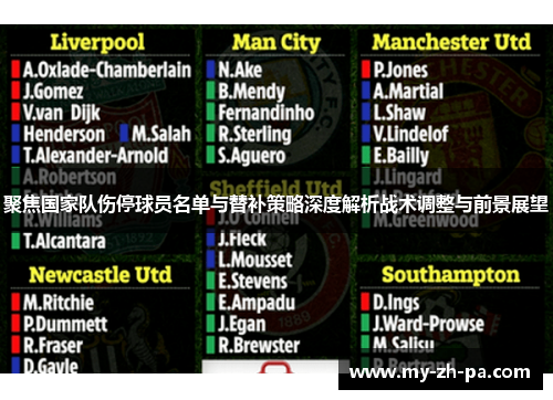 聚焦国家队伤停球员名单与替补策略深度解析战术调整与前景展望